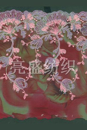 307128h網(wǎng)眼印花刺繡